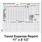 Piographics Travel Expense Report Sample
