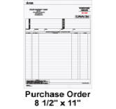 Piographics Purchase Order sample